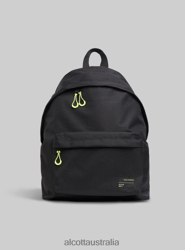 Zaino In Tinta Unita Men 2TH442571 BK1 BLACK Alcott Accessories