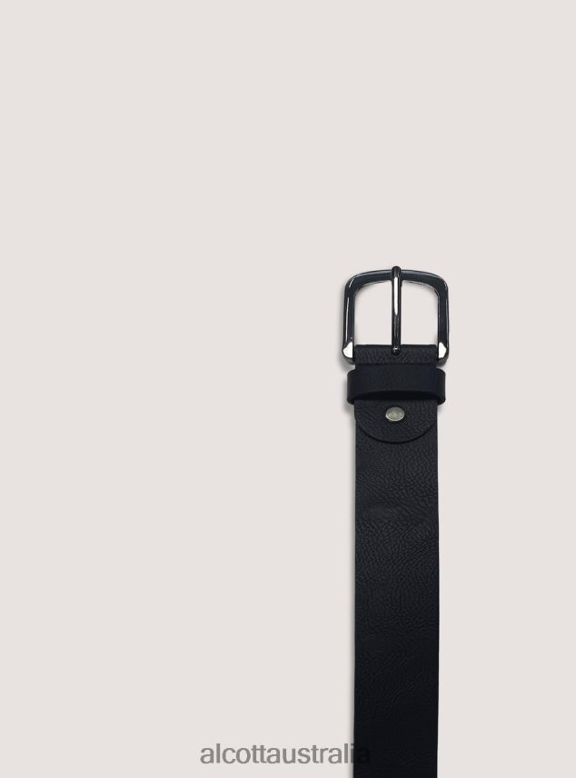 Cintura Basica Effetto Pelle Men 2TH4421209 BK1 BLACK Alcott Accessories