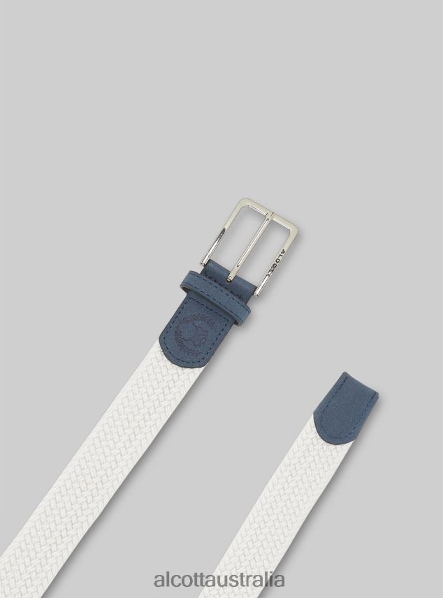 Cintura Intrecciata Men 2TH4421204 BK1 BLACK Alcott Accessories