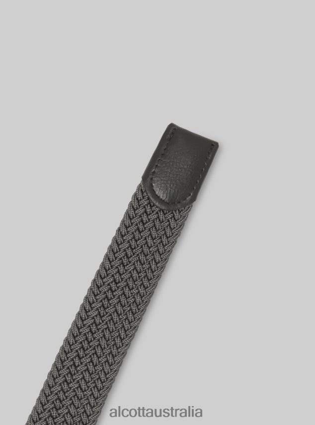 Cintura Intrecciata Men 2TH4421206 BK1 BLACK Alcott Accessories