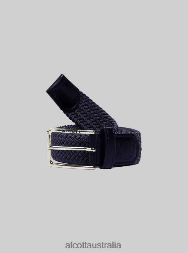 Cintura Intrecciata Men 2TH4421210 BK1 BLACK Alcott Accessories