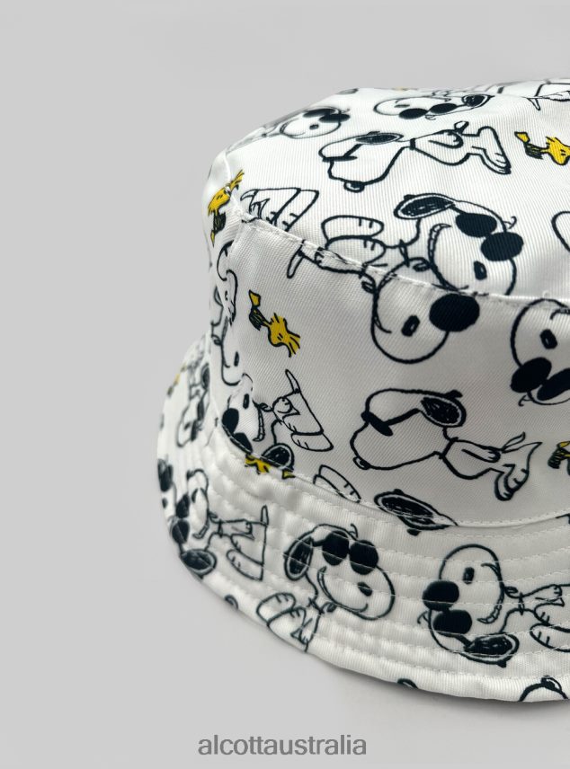 Cappello Pescatore Stampa Snoopy Men 2TH442409 WHITE Alcott Accessories