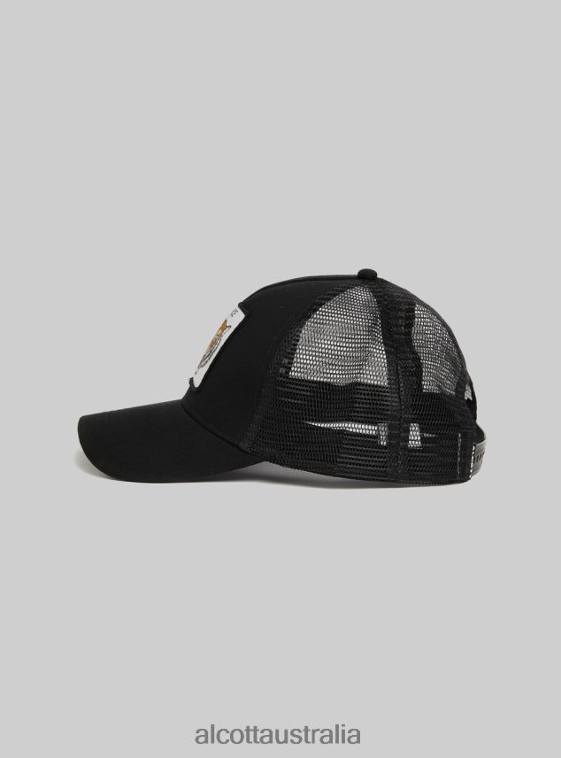 Cappello Trucker Con Patch Men 2TH4421207 BK1 BLACK Alcott Accessories