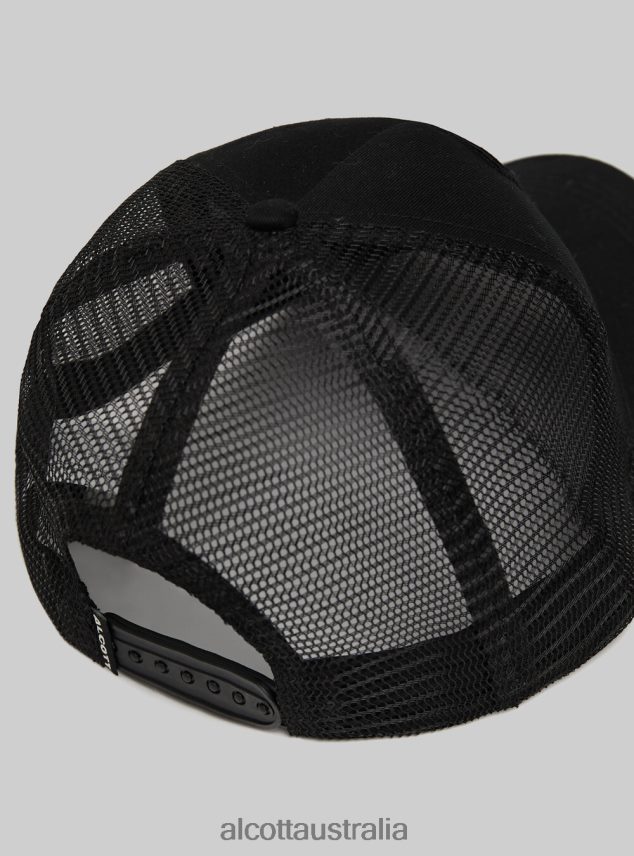 Cappello Trucker Con Patch Men 2TH4421207 BK1 BLACK Alcott Accessories