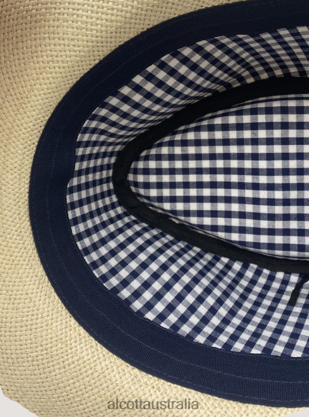 Raffia Effect Hat Men 2TH442774 WH3 WHITE Alcott Accessories