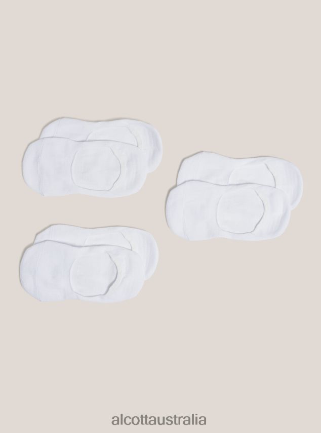 Set 3 Pairs Of Footsies Socks Men 2TH4421110 BK1 BLACK Alcott Accessories