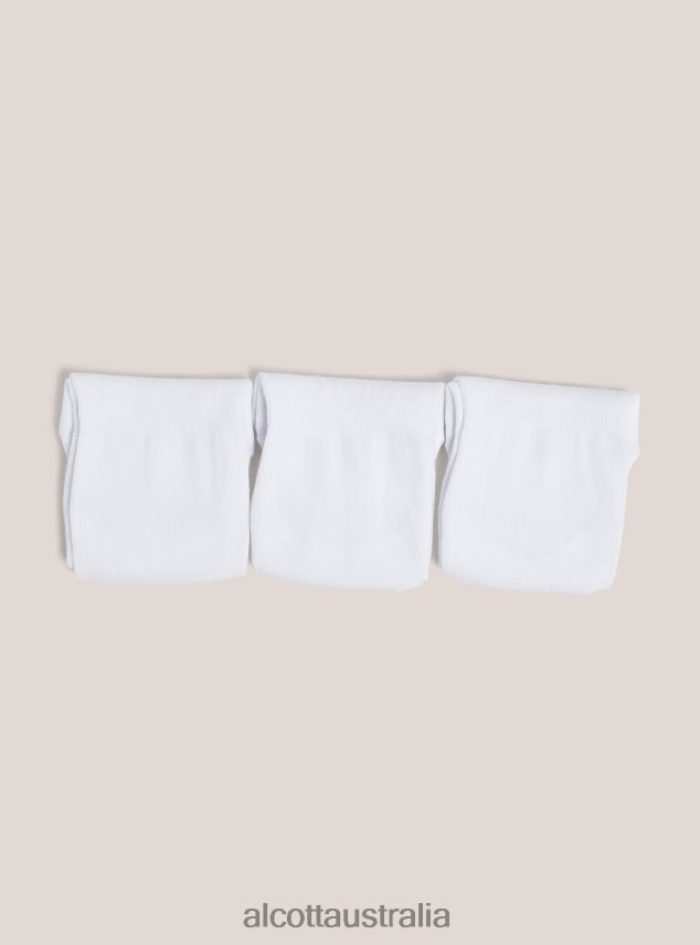 Set 3 Pairs Of Footsies Socks Men 2TH4421110 BK1 BLACK Alcott Accessories