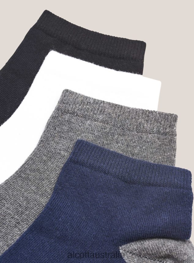 Set 4 Paia Calzini Basico Men 2TH4421184 UNIQUE Alcott Accessories