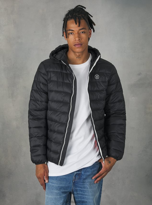 Giubbotto Basic Con Imbottitura Reciclabile Men 2TH4421158 BLACK BK1 Alcott Clothing