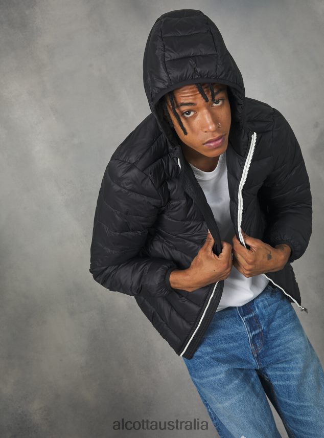 Giubbotto Basic Con Imbottitura Reciclabile Men 2TH4421158 BLACK BK1 Alcott Clothing