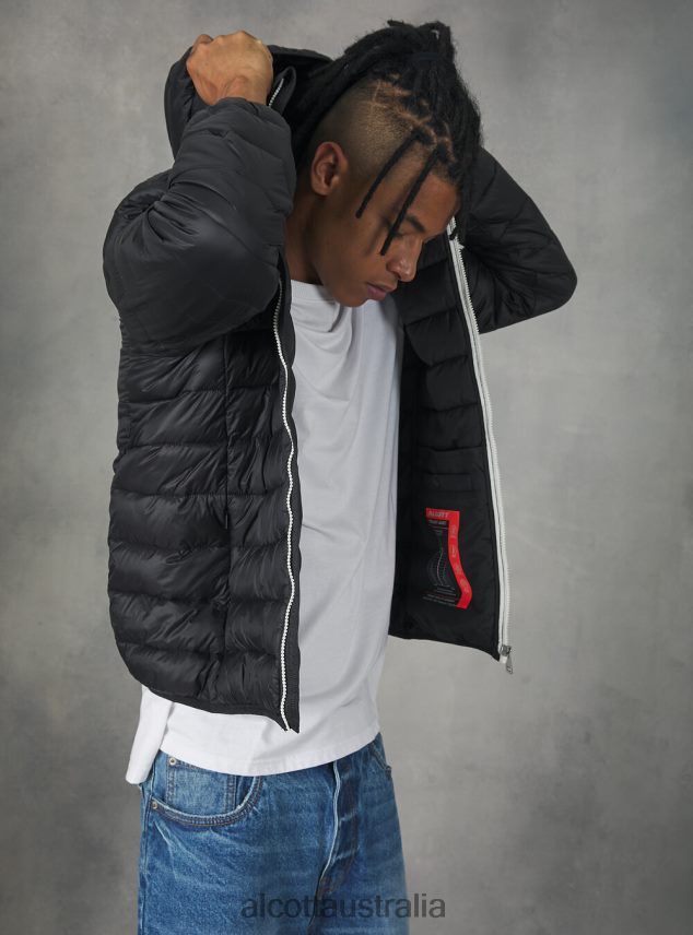 Giubbotto Basic Con Imbottitura Reciclabile Men 2TH4421158 BLACK BK1 Alcott Clothing