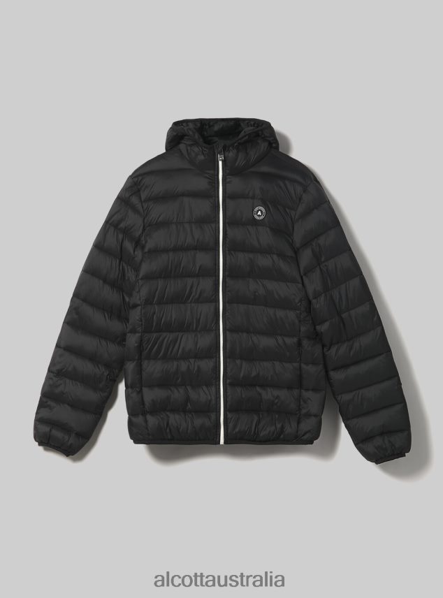 Giubbotto Basic Con Imbottitura Reciclabile Men 2TH4421158 BLACK BK1 Alcott Clothing