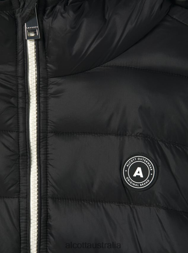 Giubbotto Basic Con Imbottitura Reciclabile Men 2TH4421158 BLACK BK1 Alcott Clothing