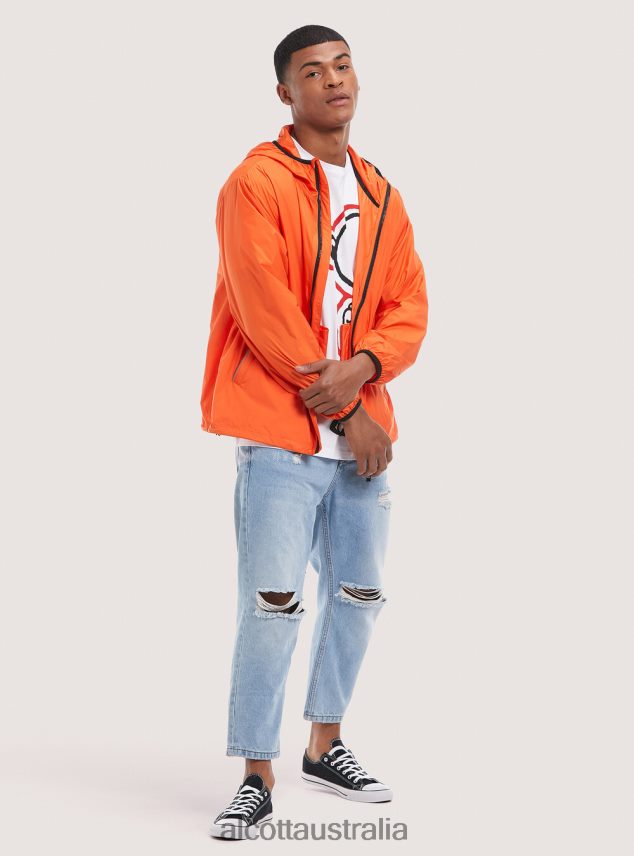 Lightweight Windproof Jacket Men 2TH4421040 C837 YELLOW Alcott Clothing