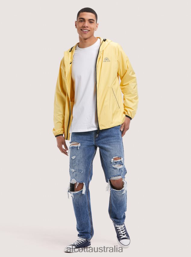 Lightweight Windproof Jacket Men 2TH442740 C837 YELLOW Alcott Clothing