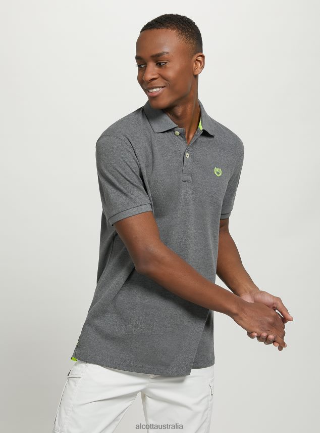 Cotton Pique Polo Shirt With Embroidery Men 2TH4421142 WH3 WHITE Alcott Clothing