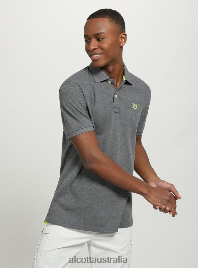 Cotton Pique Polo Shirt With Embroidery Men 2TH4421142 WH3 WHITE Alcott Clothing