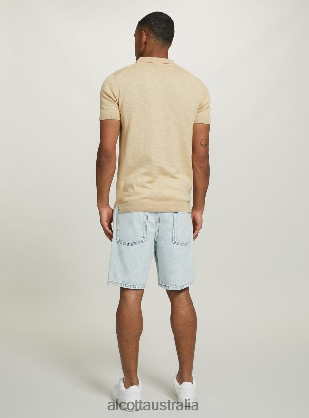 Polo Pullover Men 2TH442920 BG3 BEIGE LIGHT Alcott Clothing