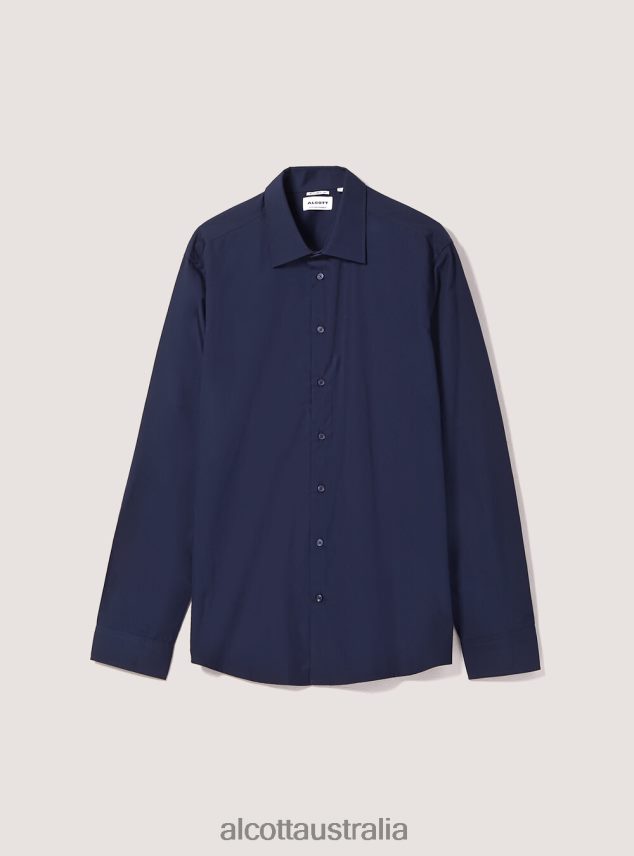 Long-Sleeved Shirt Men 2TH4421187 AZURE Alcott Clothing