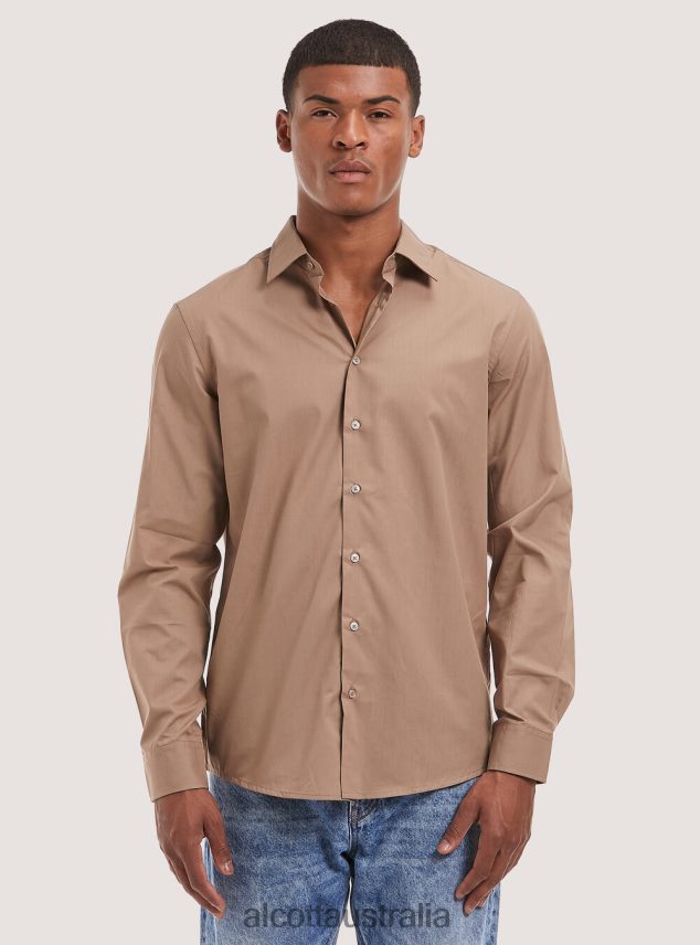 Long-Sleeved Shirt Men 2TH442782 AZURE Alcott Clothing