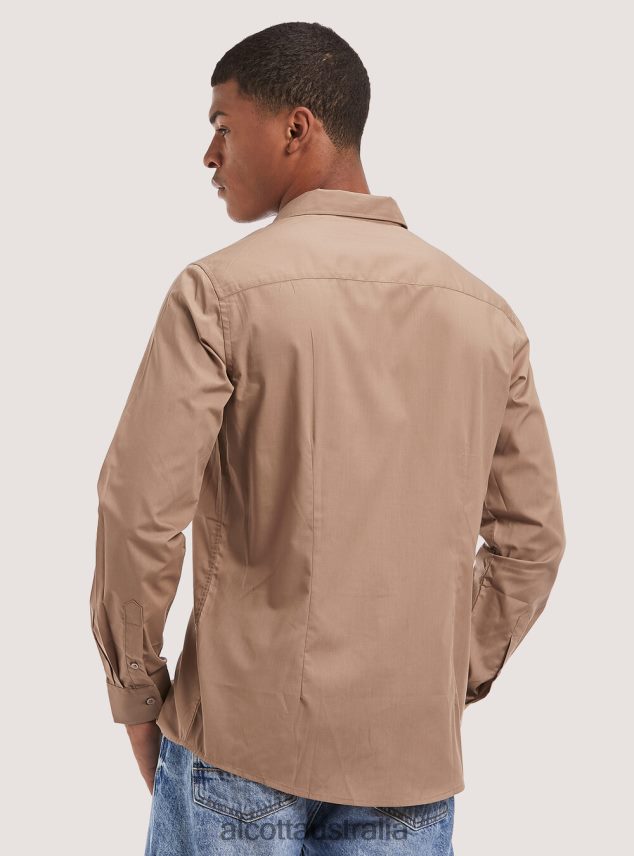 Long-Sleeved Shirt Men 2TH442782 AZURE Alcott Clothing