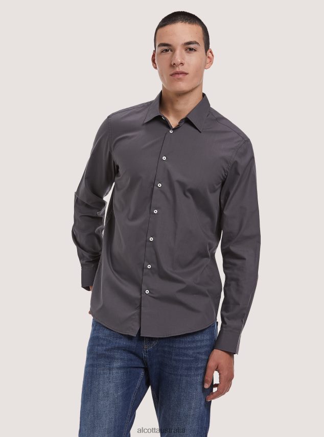 Long-Sleeved Shirt Men 2TH442839 AZURE Alcott Clothing