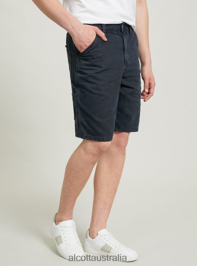 Bermuda Canvas Carpenter Men 2TH442634 GN3 GREEN LIGHT Alcott Clothing