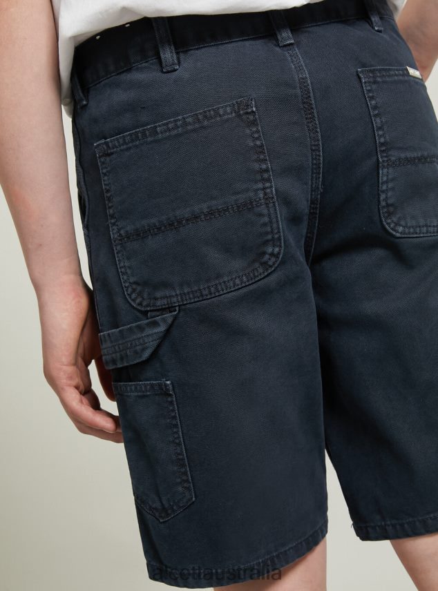 Bermuda Canvas Carpenter Men 2TH442634 GN3 GREEN LIGHT Alcott Clothing