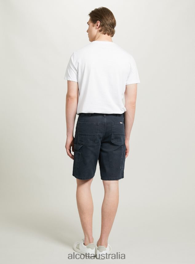 Bermuda Canvas Carpenter Men 2TH442634 GN3 GREEN LIGHT Alcott Clothing