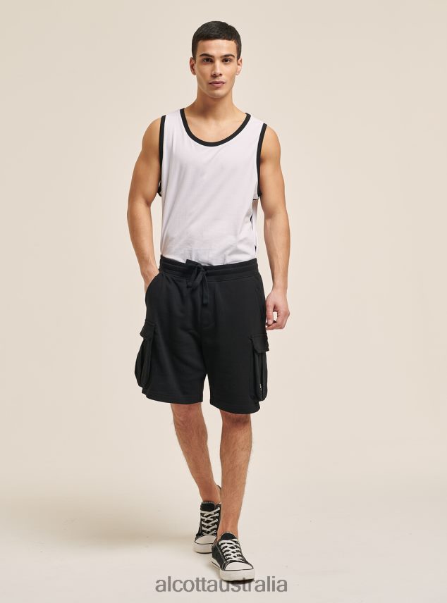 Bermuda Cargo Men 2TH442823 BLACK Alcott Clothing
