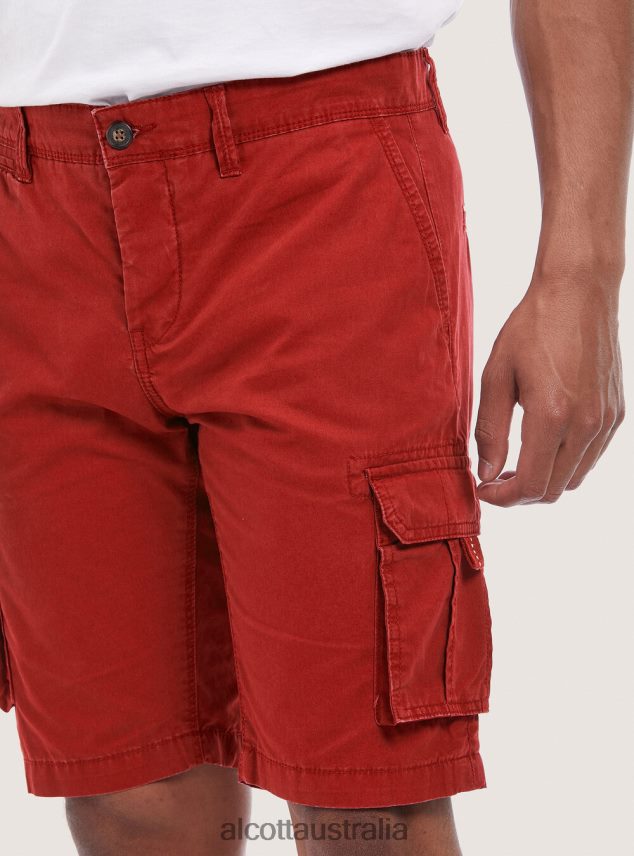 Cotton Bermuda Shorts With Large Pockets Men 2TH4421151 C0586 ECRU' Alcott Clothing