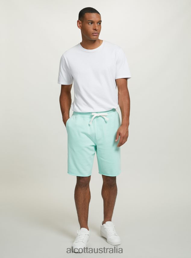 Cotton Jogger Bermuda Shorts Men 2TH442835 BK1 BLACK Alcott Clothing