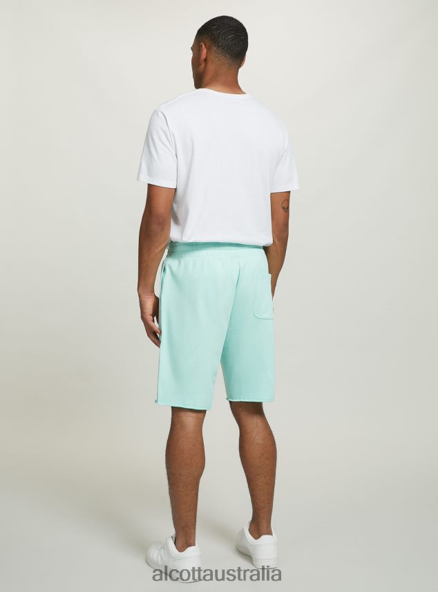 Cotton Jogger Bermuda Shorts Men 2TH442835 BK1 BLACK Alcott Clothing