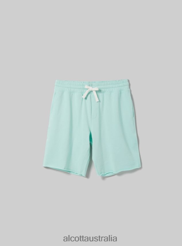 Cotton Jogger Bermuda Shorts Men 2TH442835 BK1 BLACK Alcott Clothing