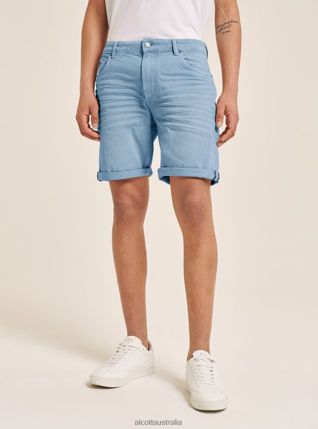 Garment Dyed Stretch Cotton Twill Bermuda Shorts Men 2TH442904 BG3 BEIGE LIGHT Alcott Clothing