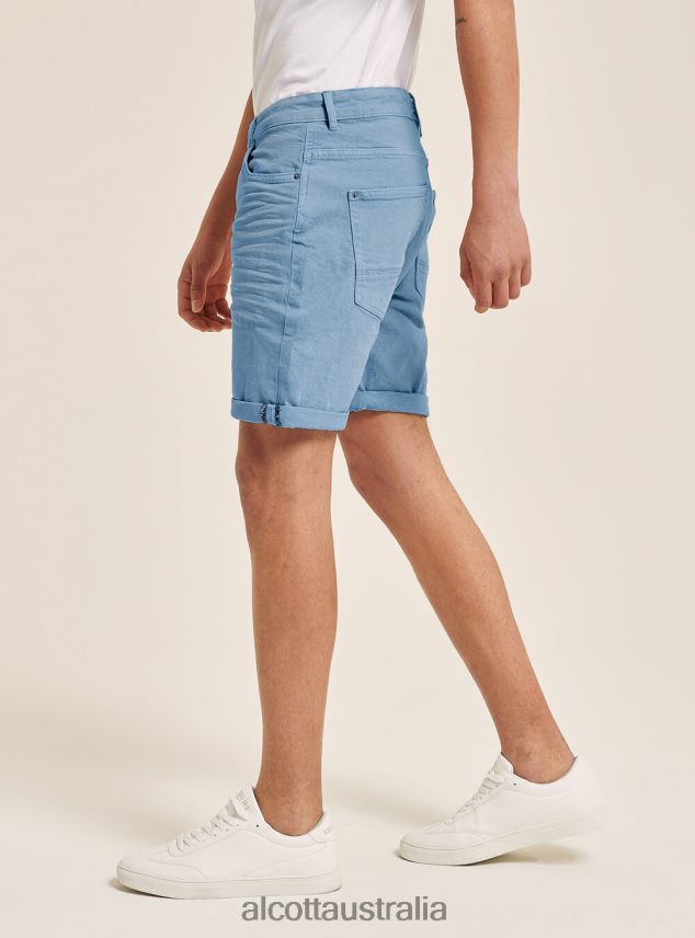 Garment Dyed Stretch Cotton Twill Bermuda Shorts Men 2TH442904 BG3 BEIGE LIGHT Alcott Clothing