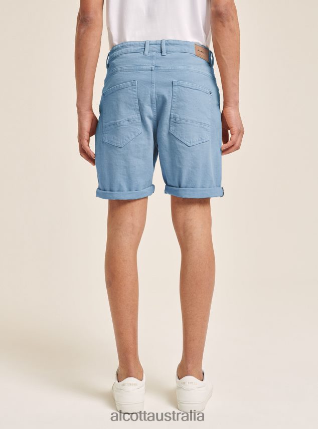 Garment Dyed Stretch Cotton Twill Bermuda Shorts Men 2TH442904 BG3 BEIGE LIGHT Alcott Clothing