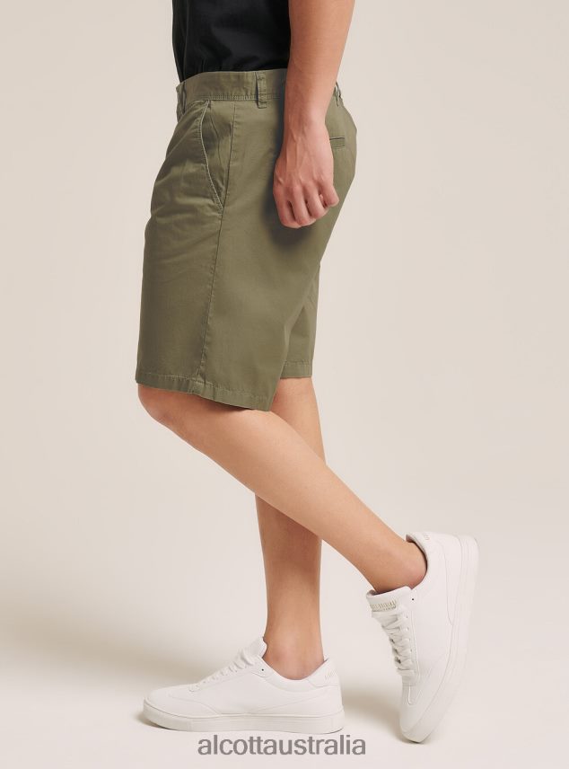 Plain Fit Twill Bermuda Shorts Men 2TH442735 NA1 NAVY DARK Alcott Clothing