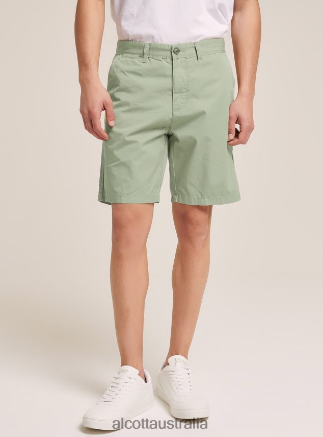 Plain Fit Twill Bermuda Shorts Men 2TH442736 NA1 NAVY DARK Alcott Clothing