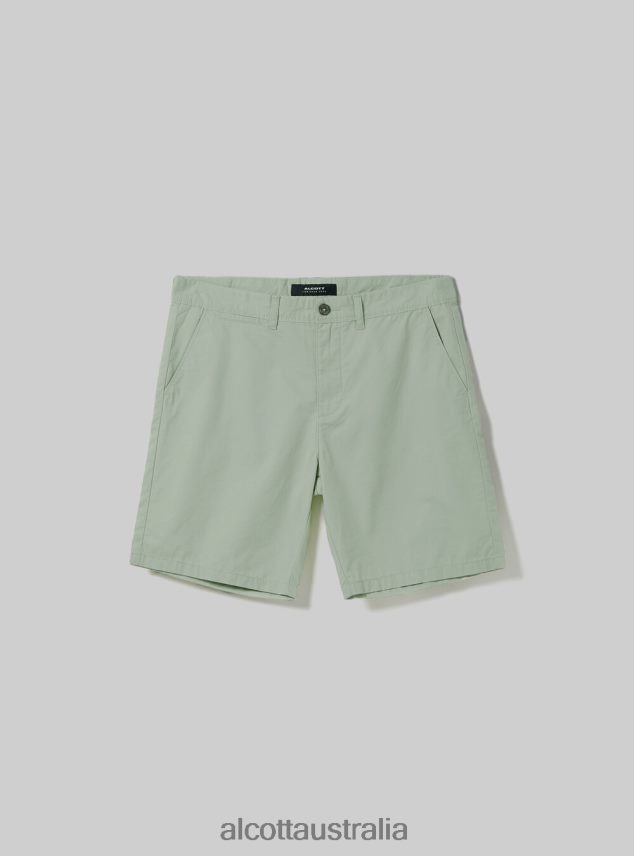 Plain Fit Twill Bermuda Shorts Men 2TH442736 NA1 NAVY DARK Alcott Clothing