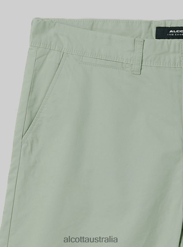 Plain Fit Twill Bermuda Shorts Men 2TH442736 NA1 NAVY DARK Alcott Clothing