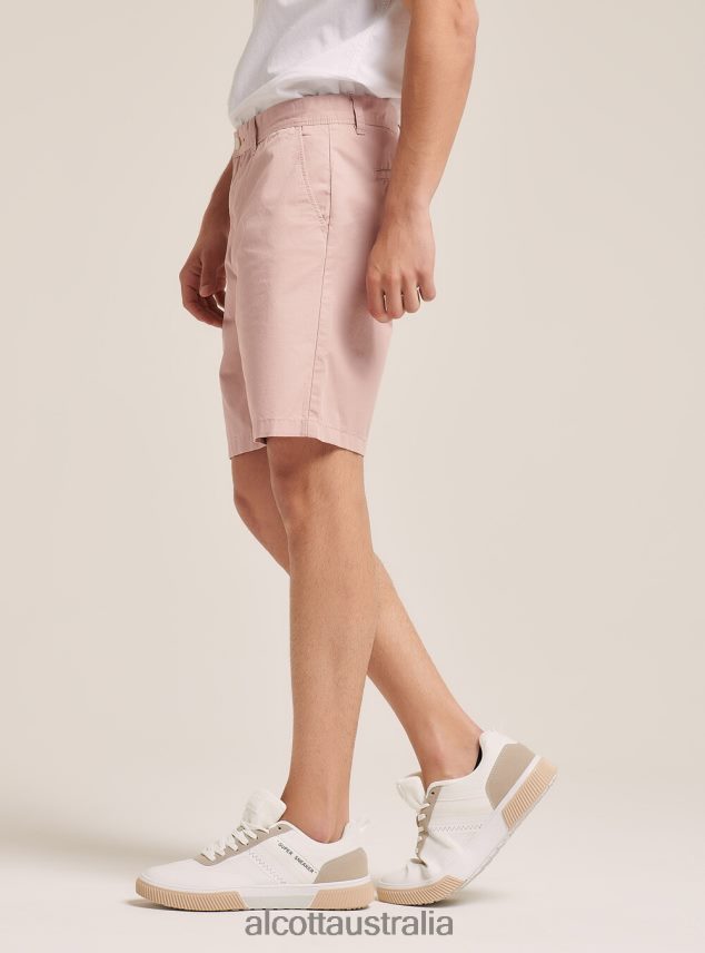 Plain Twill Bermuda Shorts Men 2TH442928 BLACK Alcott Clothing