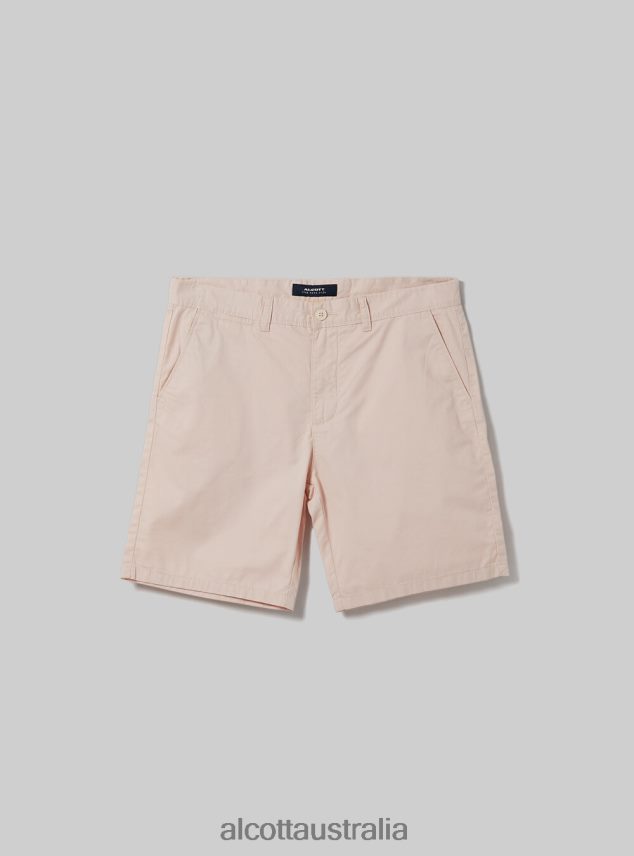 Plain Twill Bermuda Shorts Men 2TH442928 BLACK Alcott Clothing