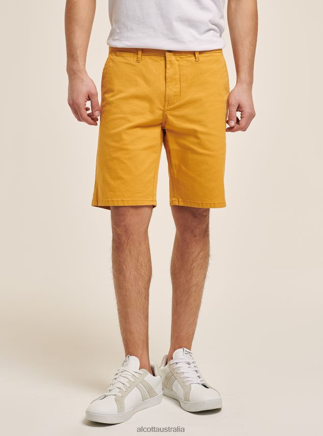 Plain Twill Bermuda Shorts Men 2TH442945 BLUE NAVY Alcott Clothing