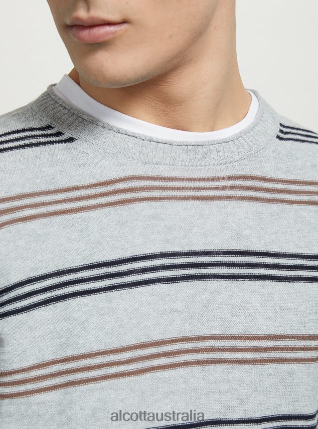 Pullover With Roll Neck And Breast Pocket Men 2TH4421183 BK2 PIRATE BLACK Alcott Clothing