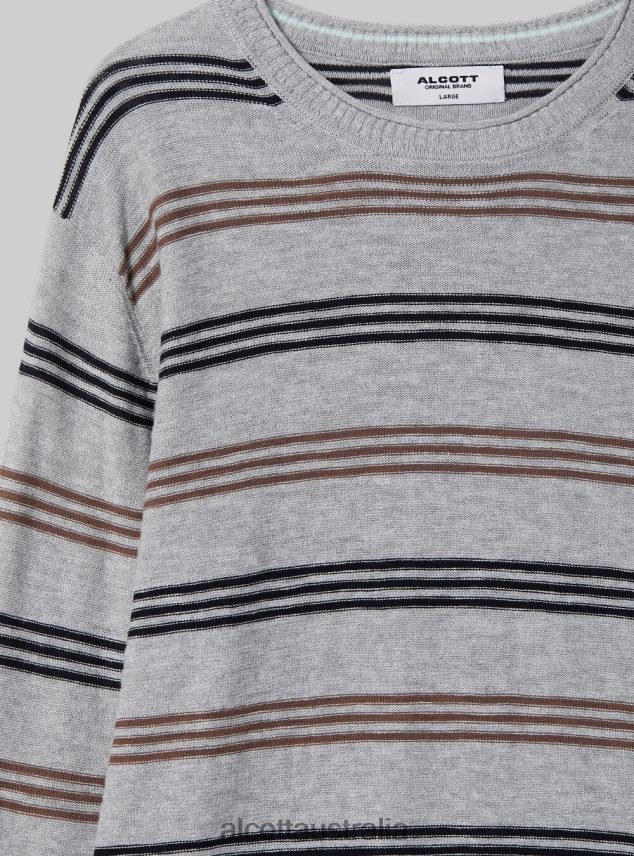 Pullover With Roll Neck And Breast Pocket Men 2TH4421183 BK2 PIRATE BLACK Alcott Clothing