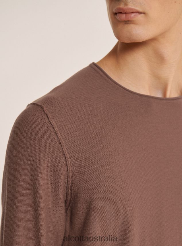 Raw Cut Pullover With Roll Neck Men 2TH442984 AZ2 AZZURRE MEDIUM Alcott Clothing