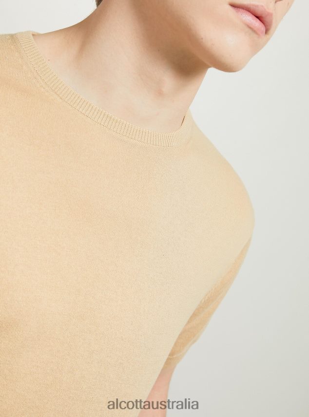 Short-Sleeved Cotton Pullover Men 2TH4421042 BK1 BLACK Alcott Clothing