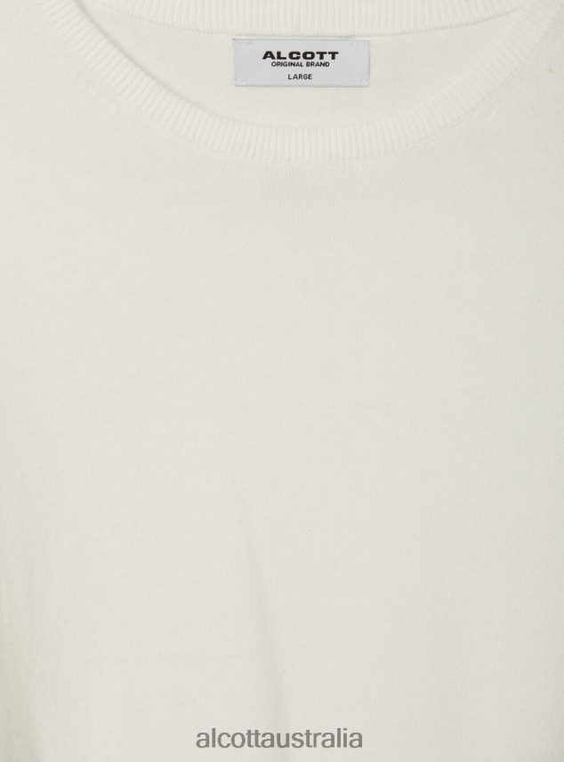 Short-Sleeved Cotton Pullover Men 2TH442630 BK1 BLACK Alcott Clothing