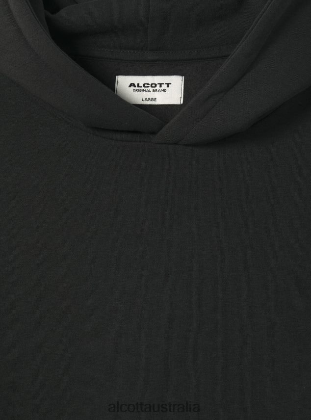 Boxy Fit Hooded Sweatshirt Men 2TH442758 SA2 SAND MEDIUM Alcott Clothing